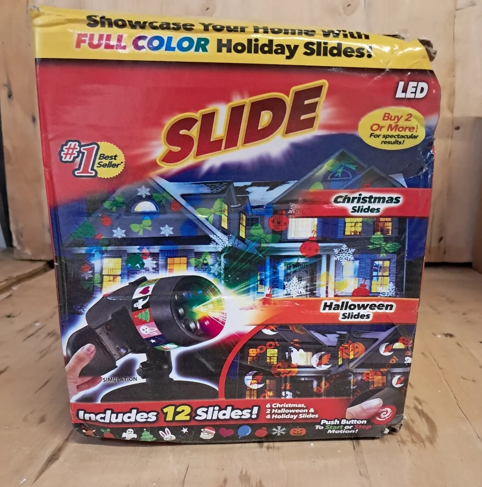 Holiday Theme Projector, Xmas, Halloween, Easter, Birthday,Valentines, Patriotic